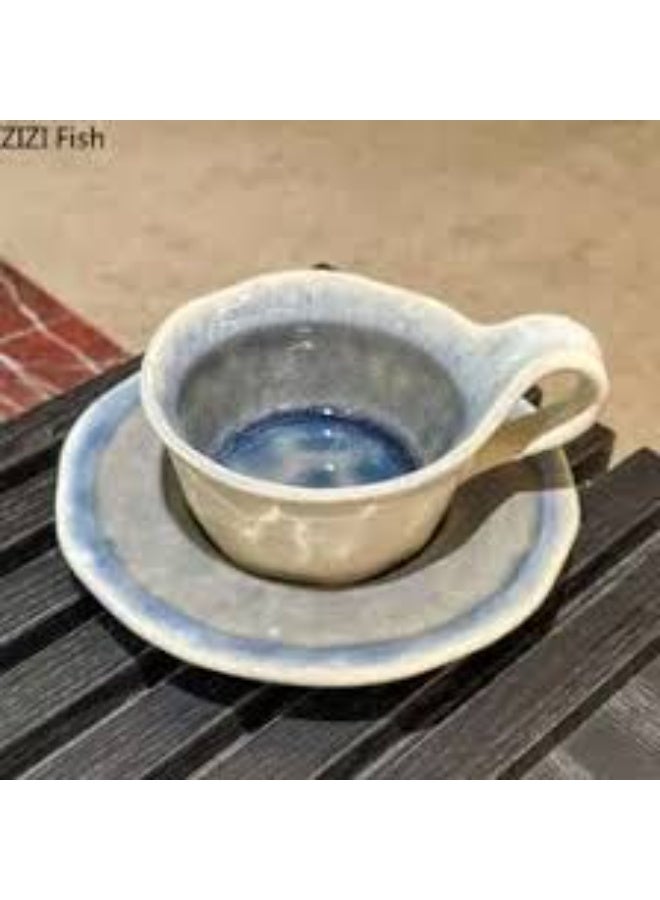 Luxury Design Coffee Cup and Saucer Set - Image 1