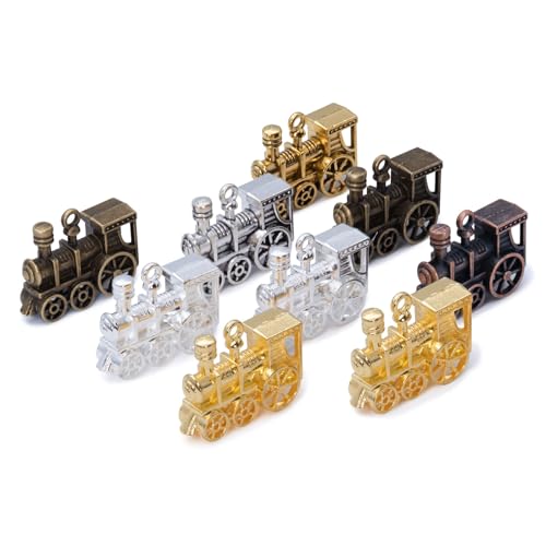 Tinzum 9 Metal Mexican Train Marker in 6 Colors Mexican Train Accessories for Mexican Train Dominoes Set - Image 1