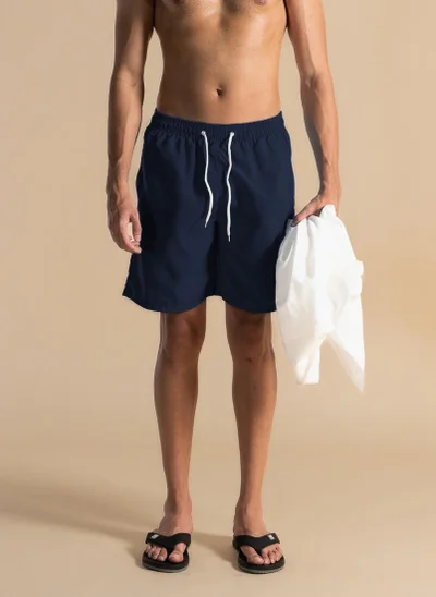 SHAPES TEXTURED SWIMMING SHORTS