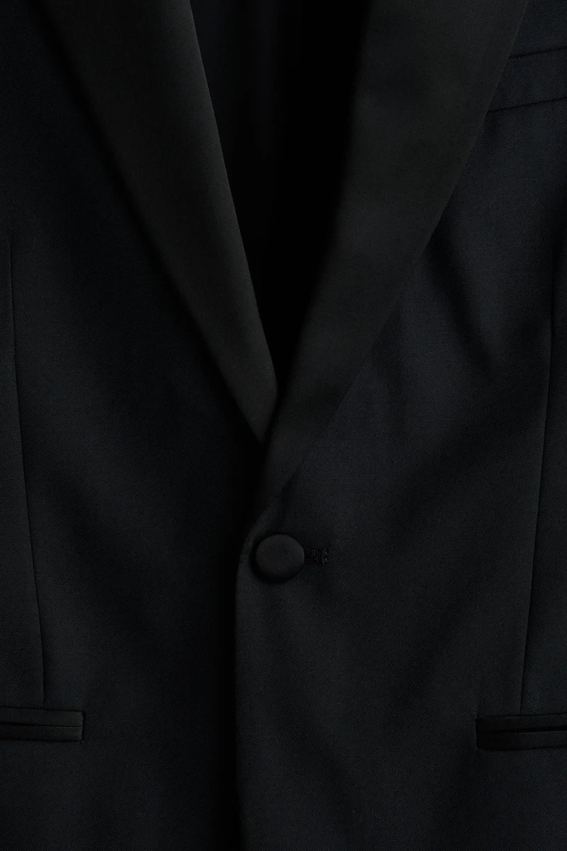 H&M  Slim Fit Wool-blend tuxedo jacket for Men | Best Price UAE