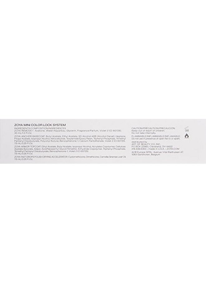 Zoya Mini Color Lock System Manicure Kit  - Image 5