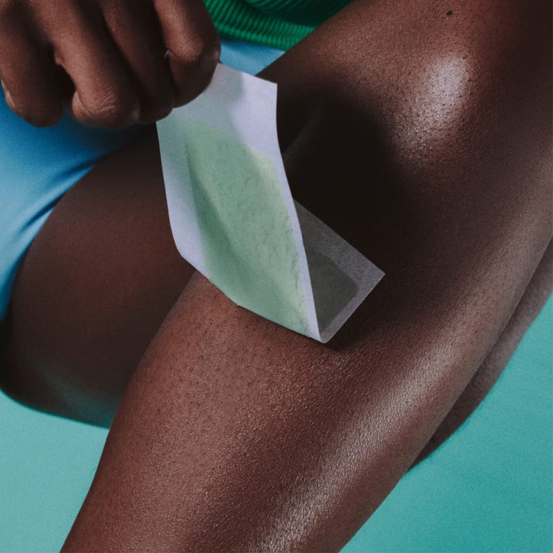 Billie Wax Kit - Body & Underarm - Easy & Convenient - No Heat - Made With Aloe & Avocado Oil - Vegan Soft-Gel - 36 wax strips - 6 post-wax serum wipes - Image 3