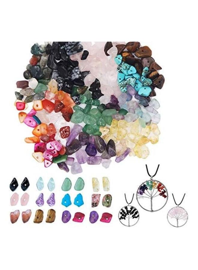 Charm Bracelets Kit, 15 Colors Bracelet Making Kit for Girls, Natural Crystal Beads, DIY Jewelry Charms, Gift Kids Adults, Craft, Birthday Girls Women - Image 4