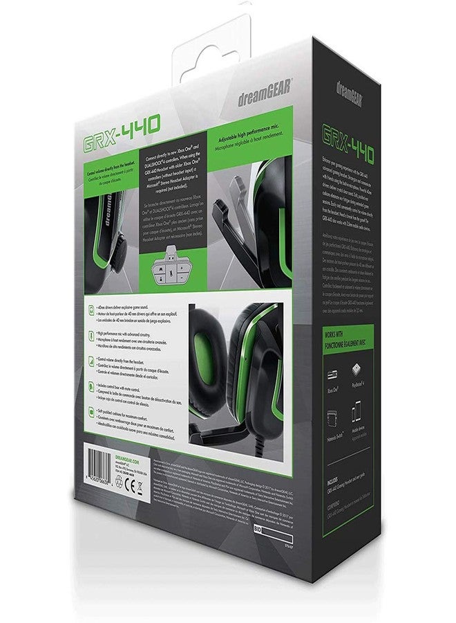 dreamGEAR GRX-440 Wired Gaming Headset for Xbox One & Xbox Series X/S: Compatible with PS5/PS4/PC - Image 5