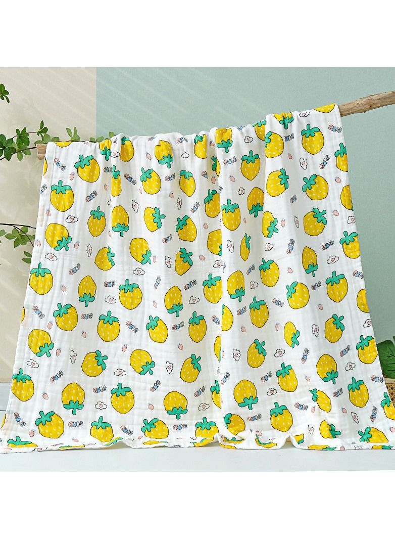 منشفة استحمام مطبوعة برسوم كرتونية من القطن الخالص