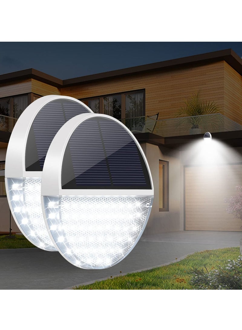 SYOSI Solar Lights Outdoor, Solar Door Lights Security Flood Lights with 2 Lighting Modes, Motion Sensor Security Lights, IP65 Waterproof Solar Powered for Garden Patio Yard(2Pack) - Image 3