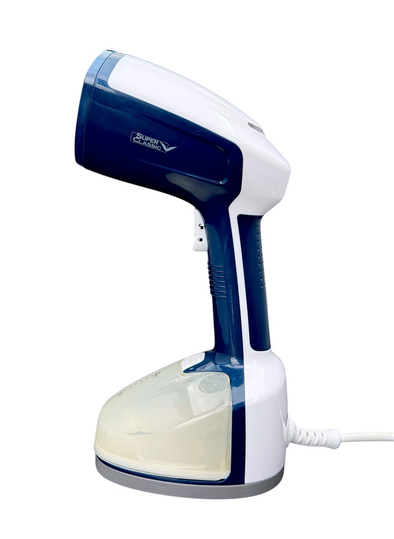 Super Classic Handheld Steam Iron 350ml 1500W Model SPGS-275 - White & Black - Image 2