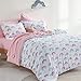 SLEEP ZONE SLEEP ZONE Cute Printed Kids Duvet Cover Set Full/Queen Size 3 Pieces - Super Soft Comforter Cover with 2 Pillow Shams,  - Image 2