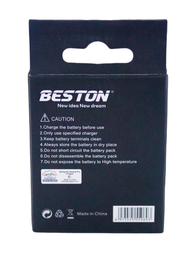 BESTON Beston EN-EL15c Rechargeable Battery for Nikon Cameras with USB-C Charging Port, 2000mAh, 7.0V - Image 5