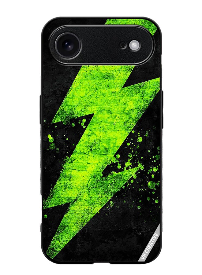 VR CREATIVE Protective Case Cover For Apple iPhone 17 Air Green Electricity Design Multicolour