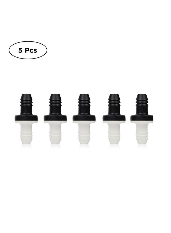 BBTUS 3/8" 10mm Inline vacuum Barbed Check Valve,1Pcs/ 2Pcs /5Pcs ABS One Way Water Non-Return Breather Check Valve for Fuel Gas Liquid Air - Image 2
