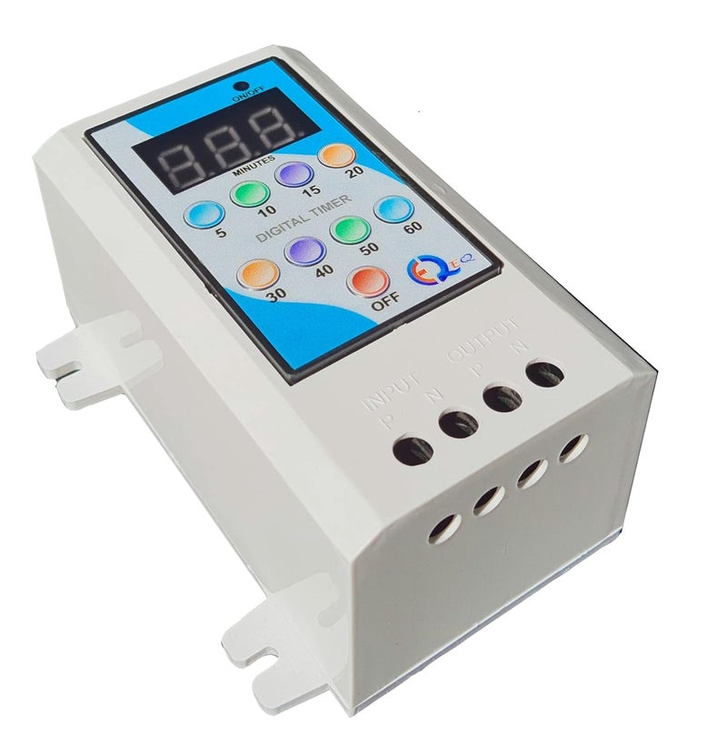 ELEQUA 510152030405060 Minutes Timer Switch for Geyser Heater Oven Water Motor Pump 05HP to 2 HP Single Phase  - Image 4