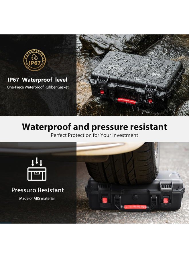 STARTRC Avata 2 Case,Waterproof Carrying Hard Case for DJI Avata 2 Fly More Combo with DJI Goggles 3/RC Motion 3/FPV Remote Controller 3,Battery Charging Hub,FPV Drone Accessories - Image 3