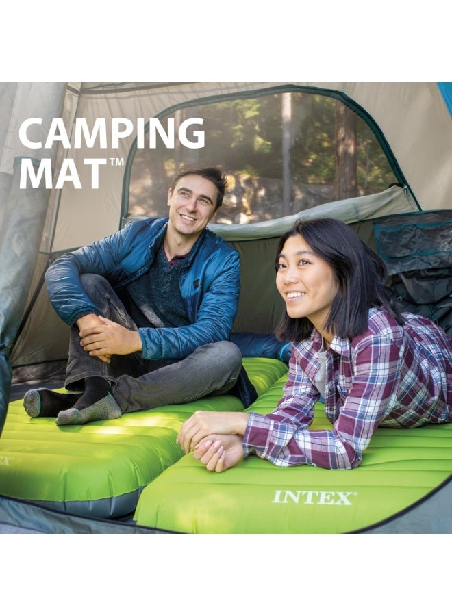Intex Premaire Dura-Beam Camping Mat w/ USB150, Inflated Size: 76cm x 1.91m x 17cm (64097NP) - Image 5