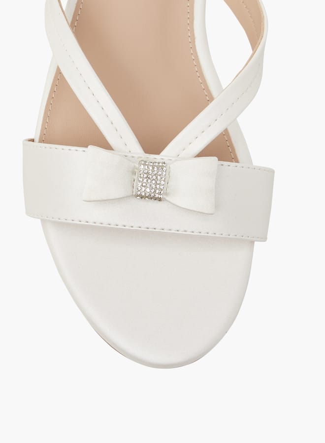 Flora Bella By Shoexpress Women Bow Accent Slip-On Sandals  - Image 4