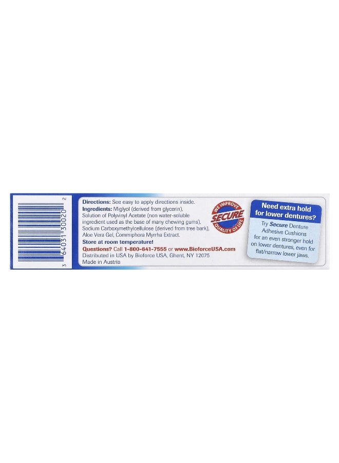 Secure Denture Secure Denture, The Waterproof Denture Adhesive, Sensitive, 1.4 oz (40 g)  - Image 3