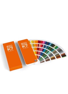 RAL K7 Color Chart, 216 Colors, Gloss, 8 Languages
