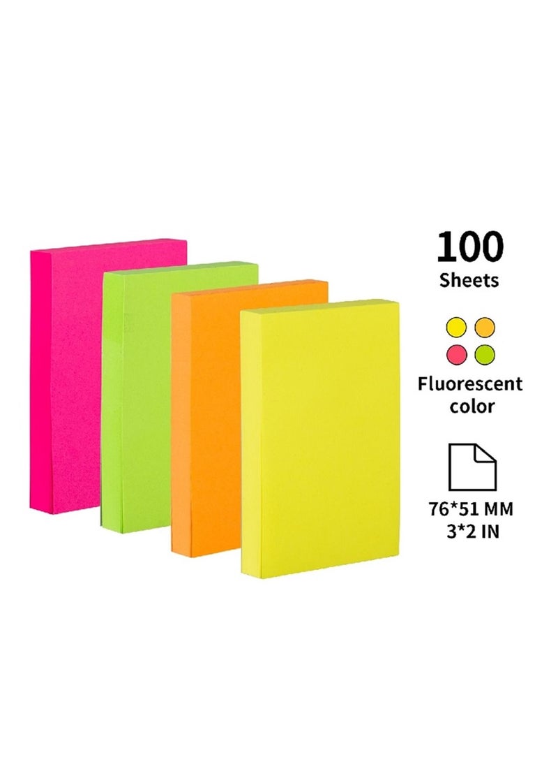 Deli 4-Pad Sticky Notes 2x3 Inch Size Multicolour - Image 2