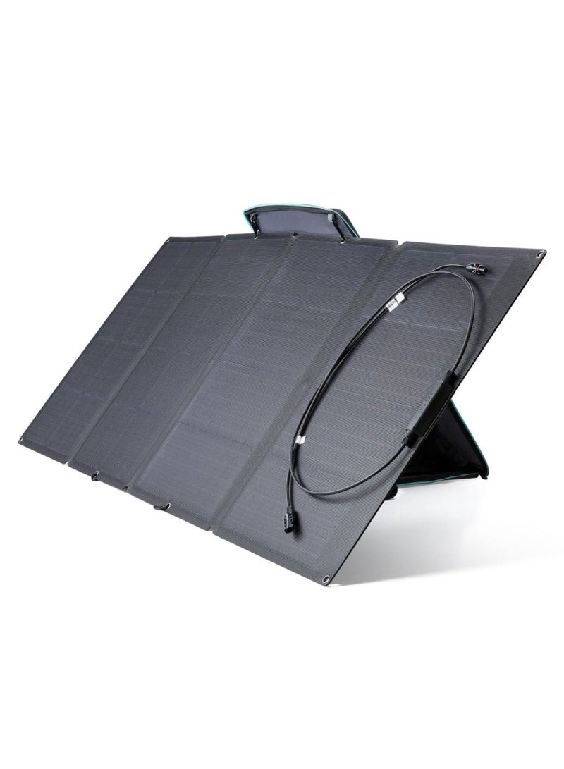 ECOFLOW EF ECOFLOW 160 Watt Portable Solar Panel for Power Station, Foldable Solar Charger with Adjustable Kickstand, Waterproof IP67 for Outdoor Camping RV Off Grid System - Image 3