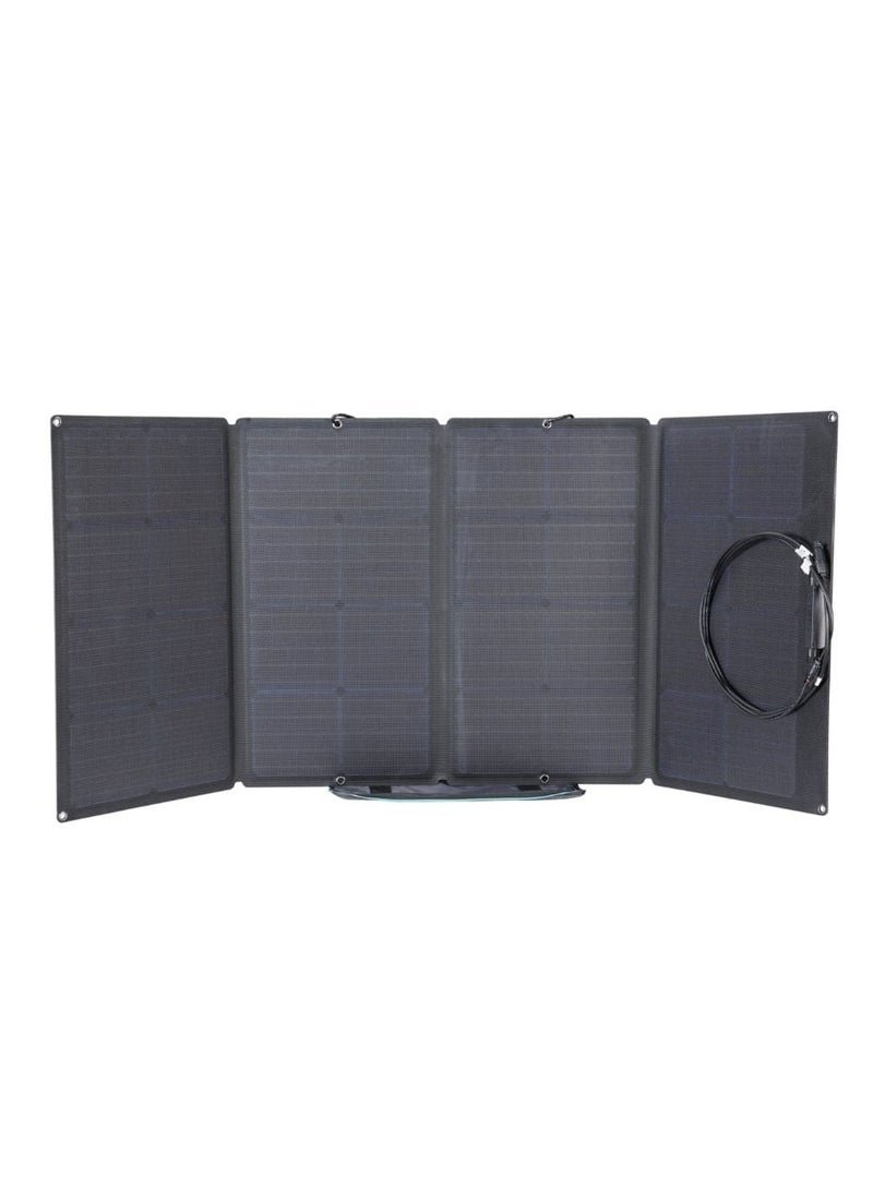 ECOFLOW EF ECOFLOW 160 Watt Portable Solar Panel for Power Station, Foldable Solar Charger with Adjustable Kickstand, Waterproof IP67 for Outdoor Camping RV Off Grid System - Image 1
