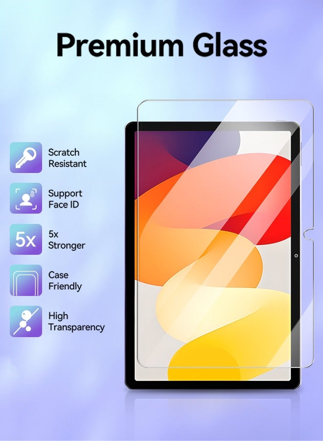 Tersely [2 Pack] Screen protector for Xiaomi Redmi Pad SE 11 Inch, 9H Tempered Glass Screen Protector for Redmi Pad SE 11 Inch, Anti-Scratch, Fingerprint-proof - Image 2