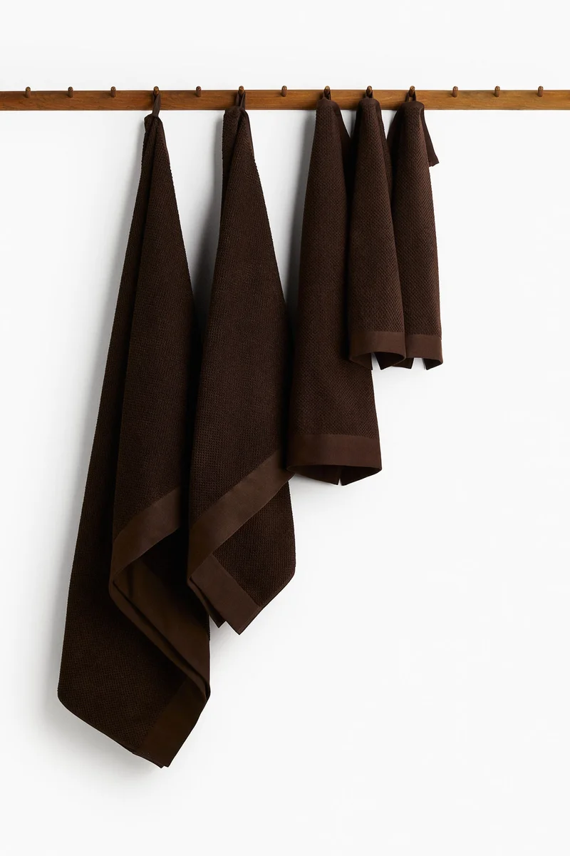 H&M 2-pack cotton terry guest towels