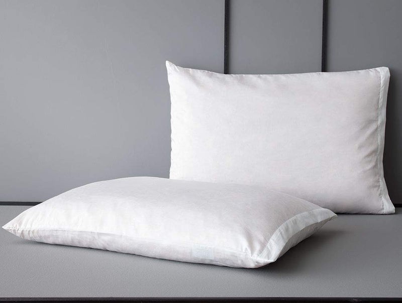 Deevine Craft jymarketing Jy Hotel Quality Hollow Fiber Pillow (White), Set of 2 - Image 5