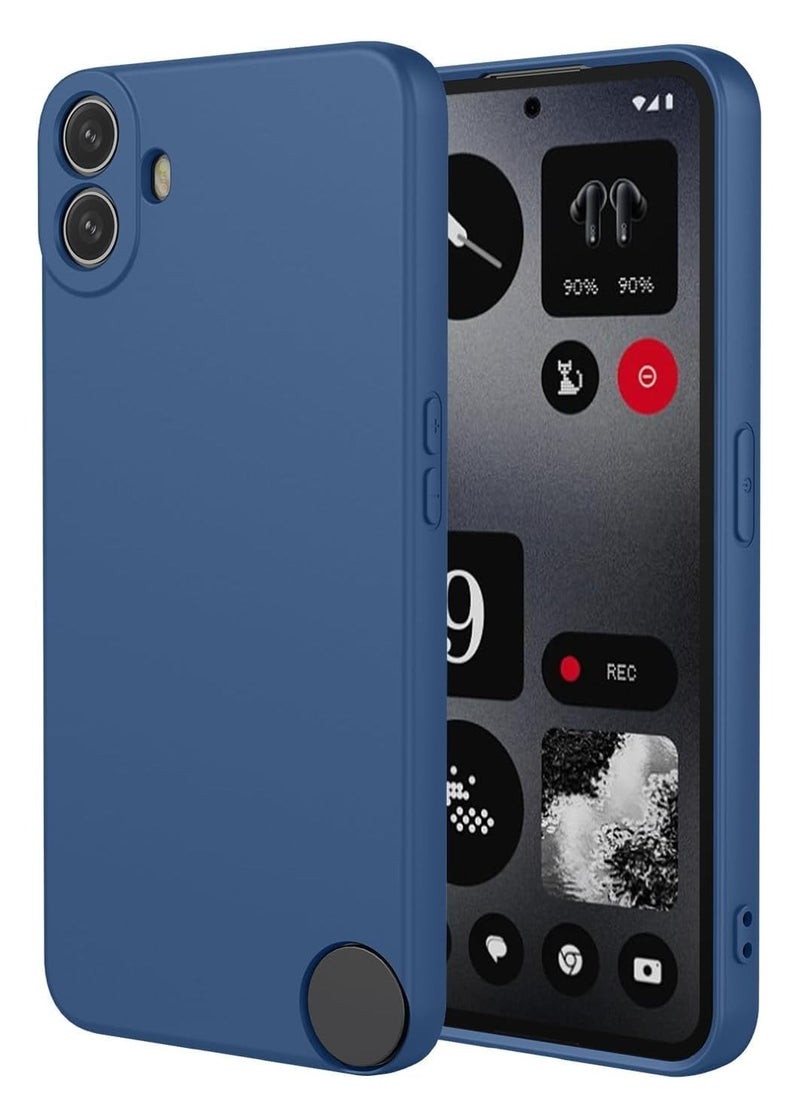 ELTRAZONE - Case Compatible with Nothing CMF Phone 1 | Silky-Soft Liquid Silicone Cover | Anti-Scratch & Shockproof Protective Case | Flexible & Lightweight Design | Scratch-Resistant & Durable | Soft-Touch Grip | 6.7-Inch Blue - Image 1