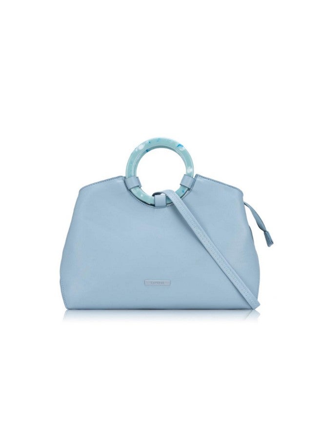 Caprese Spring/Summer 20 Women's Satchel (Blue) - Image 1