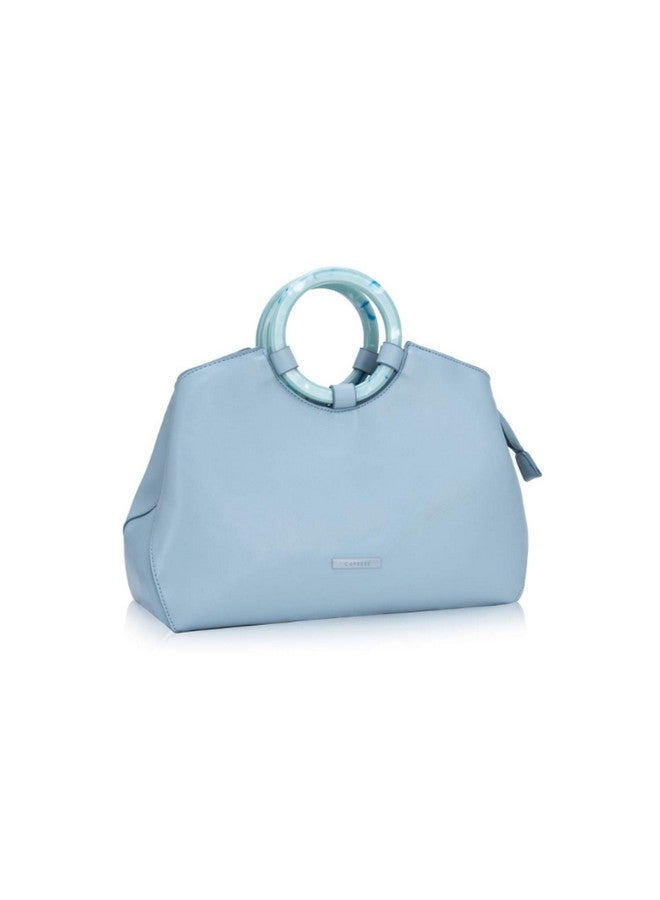 Caprese Spring/Summer 20 Women's Satchel (Blue) - Image 2
