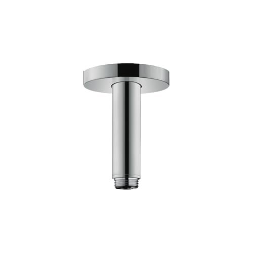 hansgrohe Raindance E Replacement 3inch Modern Showerarm in Chrome for Ceiling Mount Showerhead 27393001 - Image 1