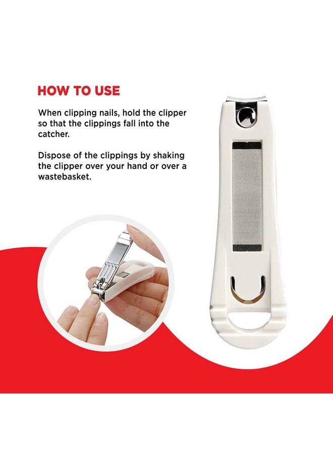 Seki Edge Deluxe Fingernail Clipper Wnail Catcher & Built In File (Ss101) - Image 4