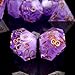 Haxtec DND Dice Set Sharp Edge Resin Dice Set with Dice Case D and D Dice Polyhedral DD Dice Set Compatible with Dungeons and Dragons TTRPGs DND Gift - Image 2