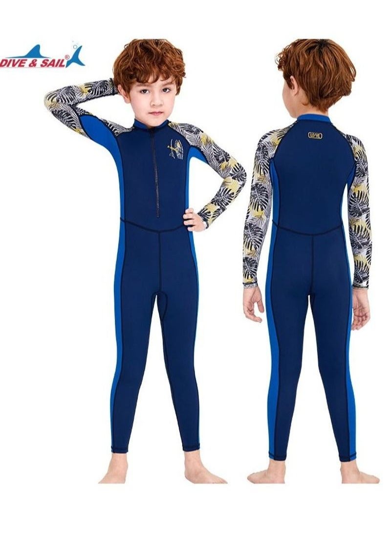 DIVE & SAIL Sun protection fast dry diving suit boys one-piece swimsuit  - Image 2