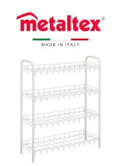 Metaltex 4-Tier Shoe Rack – Sturdy & Space-Saving Shoe Organizer - pzsku/ZA82E89CC6C944370119FZ/45/_/1739444125/2a542f18-1374-4981-92c8-2c7add29786d