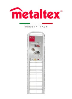 Metaltex 4-Tier Shoe Rack – Sturdy & Space-Saving Shoe Organizer - pzsku/ZA82E89CC6C944370119FZ/45/_/1739444125/7b06e27b-44af-4964-bc00-24a05e9c4602