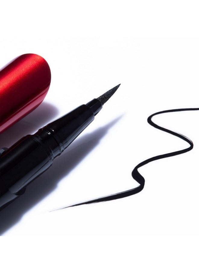 SmashBox Smashbox Always On Liquid 24-Hour Eye Liner| Long Lasting + Waterproof, Black  - Image 4