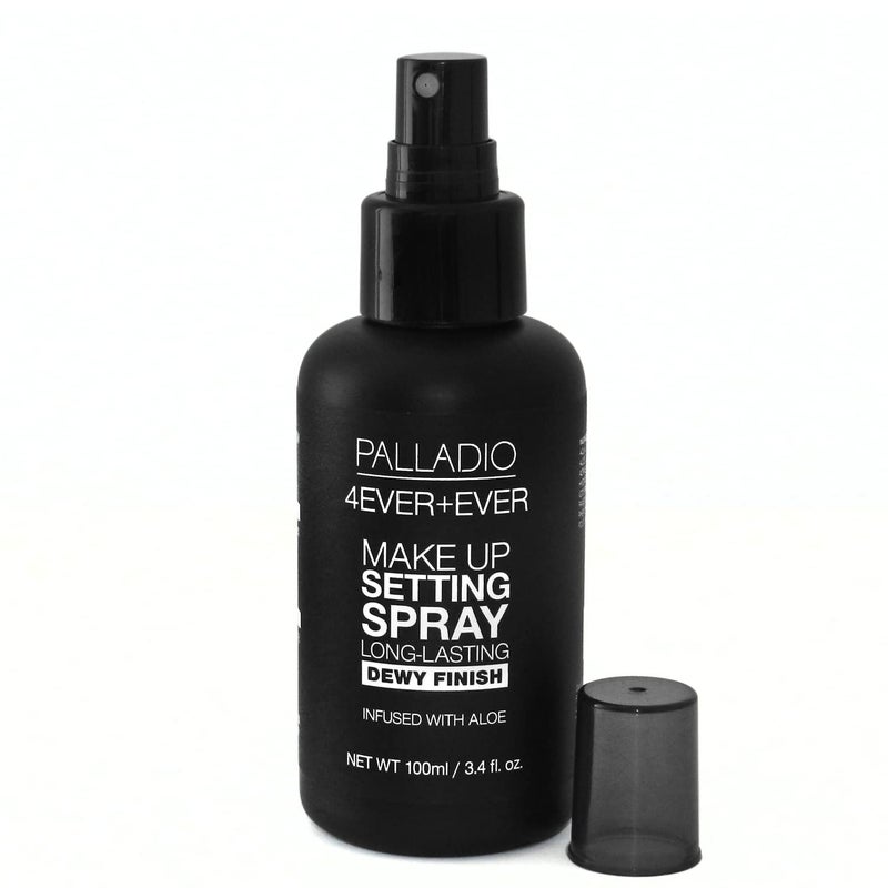 Palladio 4 Ever and Ever Make Up Setting Spray, Longlasting, Instantly Sets and Secures Makeup for All Day Wear (Dewy Finish), 100 ml - Image 1