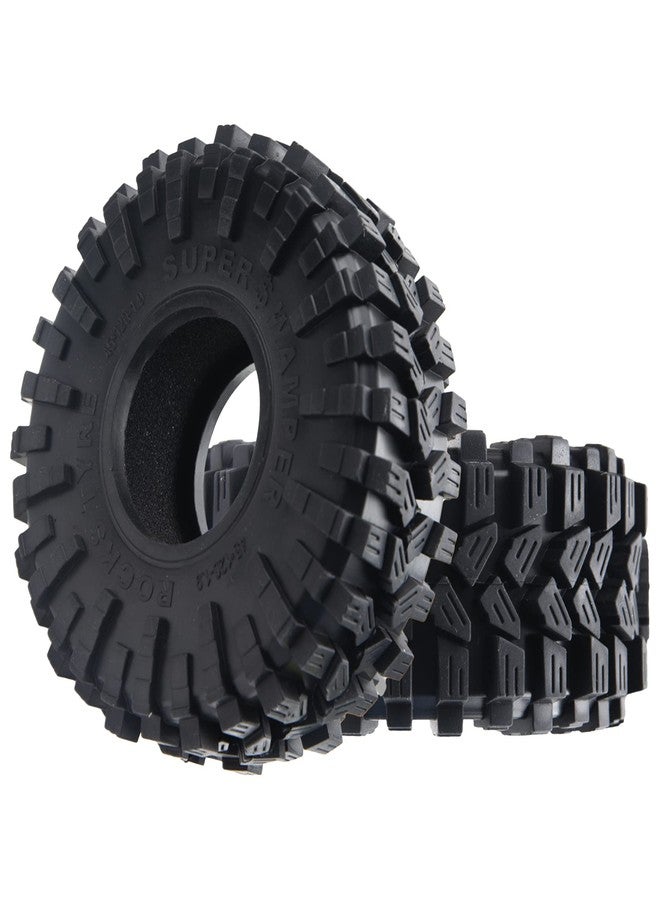 Vgoohobby 1.9 Crawler Tires 4.72" OD Rubber Tires Fit 1.9" Beadlock Wheel Rims Compatible with Traxxas TRX-4 SCX10 90047 SCX10 III AXI03007 CC01 1/10 RC Crawler - Image 4