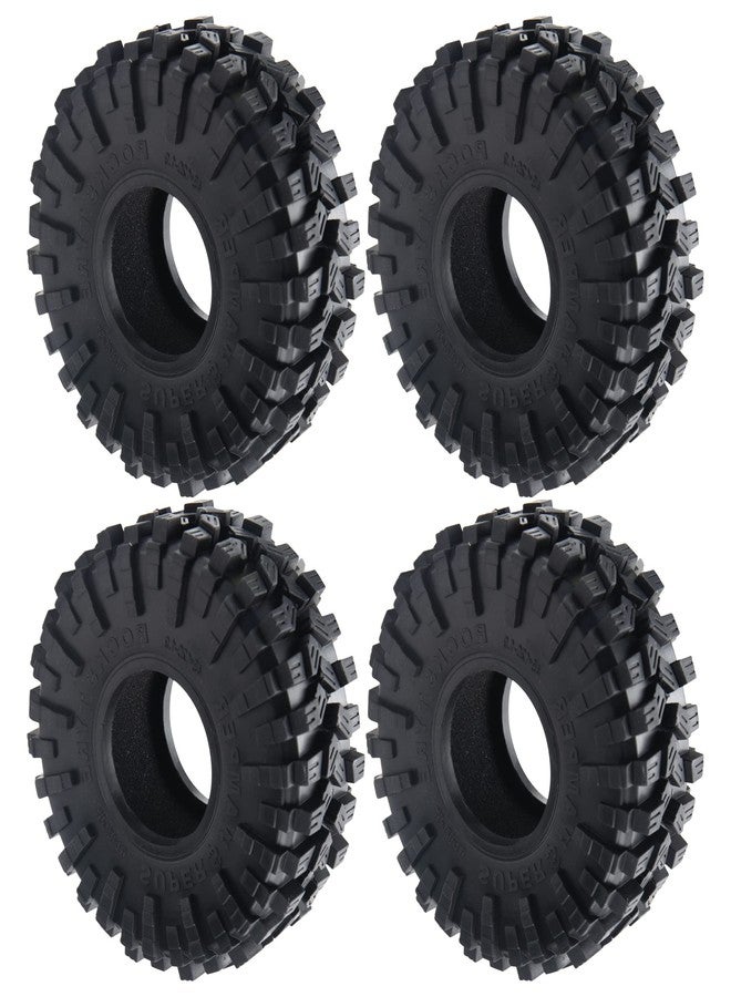 Vgoohobby 1.9 Crawler Tires 4.72" OD Rubber Tires Fit 1.9" Beadlock Wheel Rims Compatible with Traxxas TRX-4 SCX10 90047 SCX10 III AXI03007 CC01 1/10 RC Crawler - Image 5