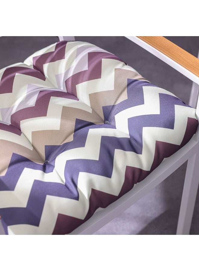 DANUBE HOME Swazi Outdoor Curve Seat Cushion 48x48x5cm - Stylish Polyester Garden Accessory, Easy to Use, Ideal for Patios and Outdoor Seating - Image 4