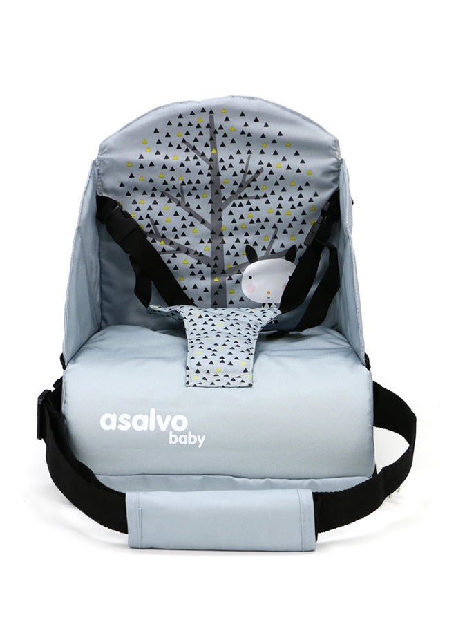 asalvo Go Anywhere Booster Seat - Nordic Grey - Image 1