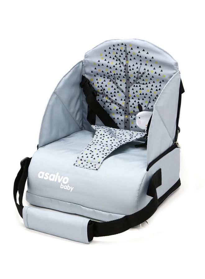asalvo Go Anywhere Booster Seat - Nordic Grey - Image 2