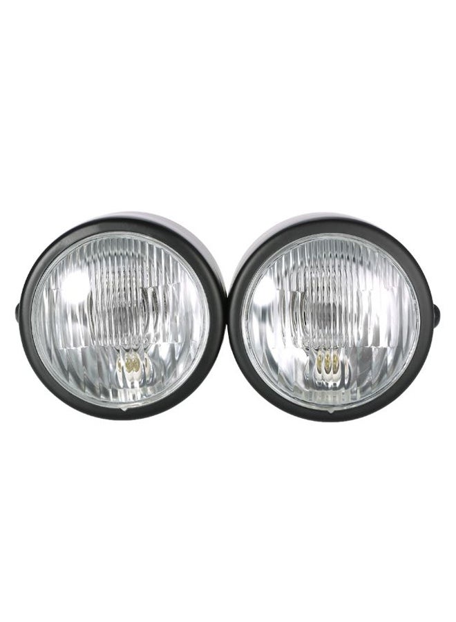 Loquat Motorcycle Twin Headlight
