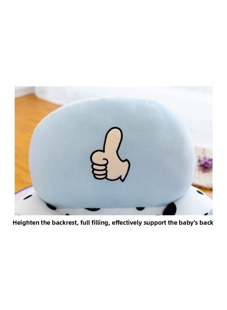 ORiTi كرسي تعلم الأطفال كرتوني للأطفال والرضع كرسي صوفا صغير لعبة محشوة مستلزمات الأم والطفل - Image 2