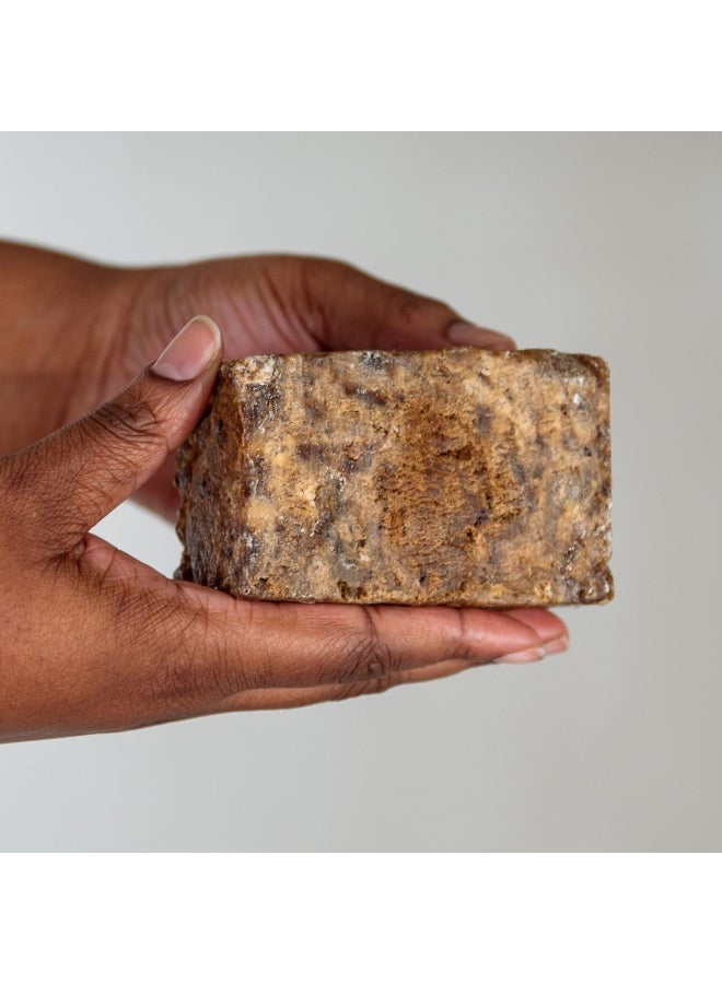 ناتشورال الصابون الافريقي  الأسود الجاف 250 غرام من متجر كوينز كير - Image 3