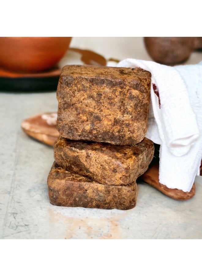 ناتشورال الصابون الافريقي  الأسود الجاف 250 غرام من متجر كوينز كير - Image 4