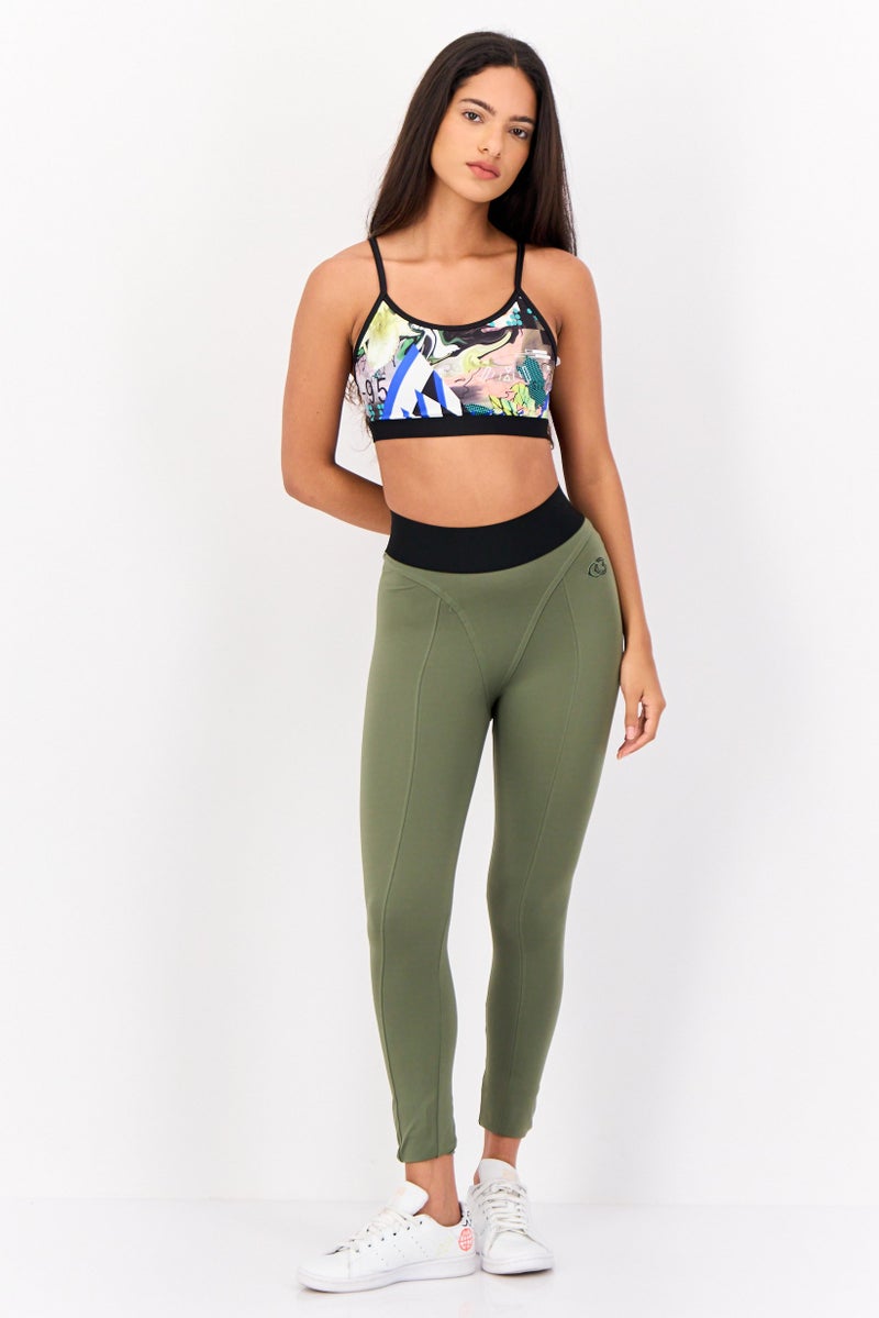 Reebok Women Non Padded Sleeveless Training Sports Bra, Multicolor - Image 4