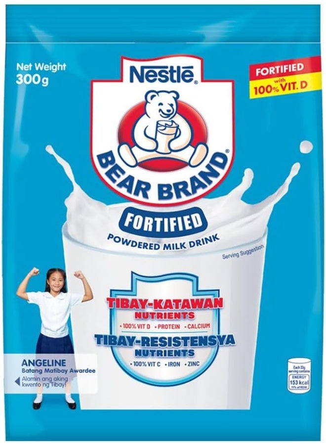 Bear Brand شراب بودرة حليب براند بير من نستله، 300 جم - Image 1
