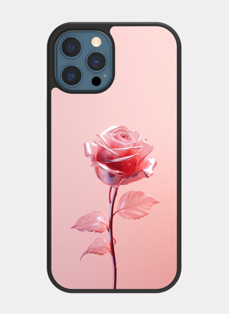 PXLAAT iPhone 12 Pro Max case cover Flower - Image 1